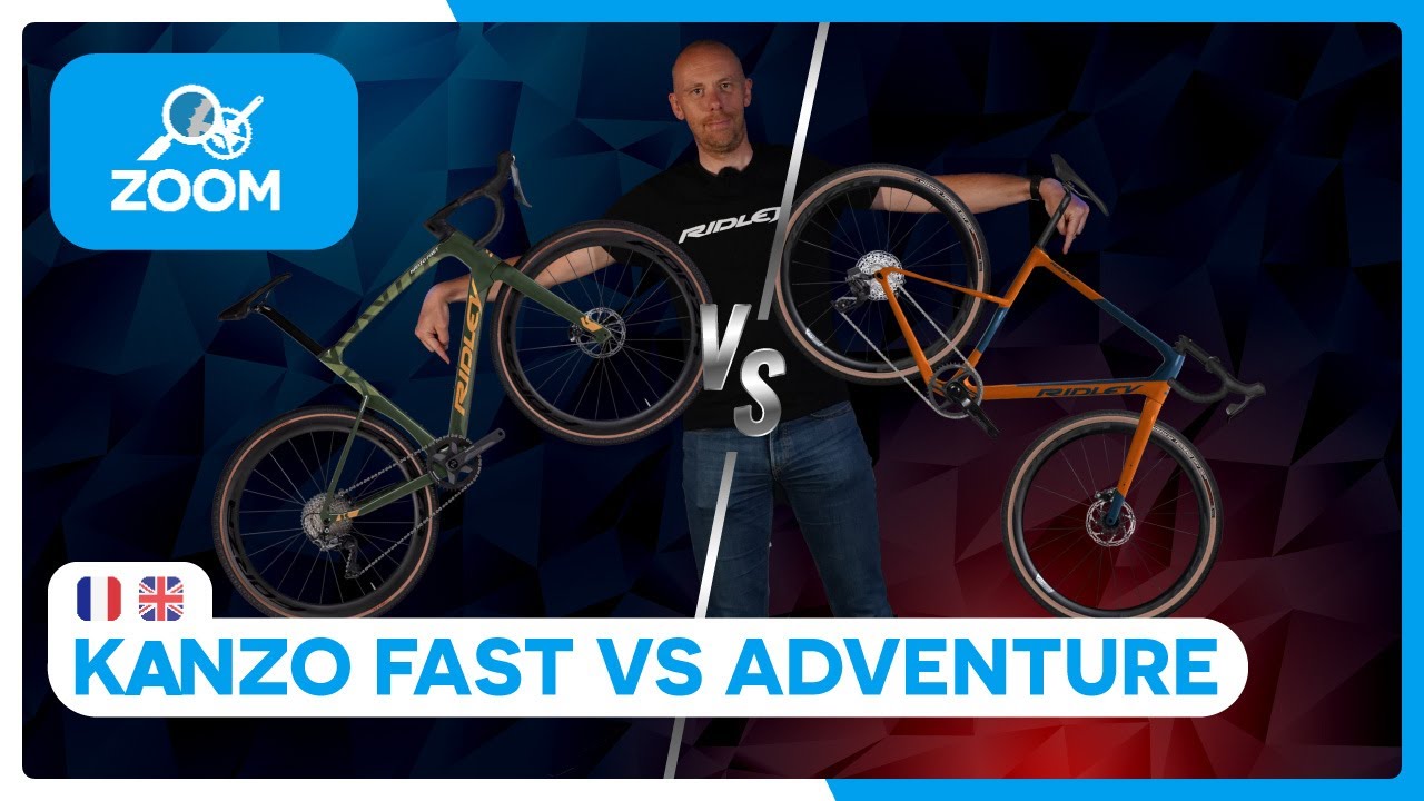 Gravel @Ridley Bikes KANZO Fast VS KANZO Adventure (le comparatif)