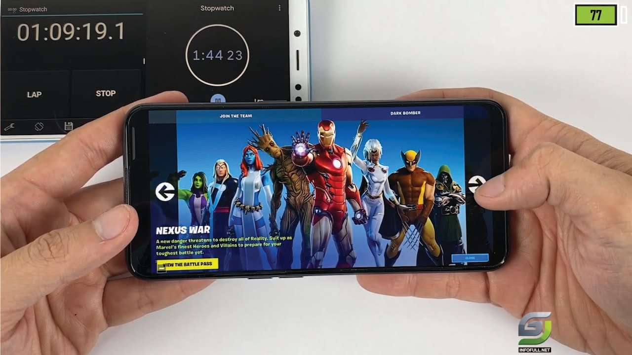 Oppo A53 2020 Fortnite Gameplay | Snapdragon 460, RAM 4 GB, 90Hz Display