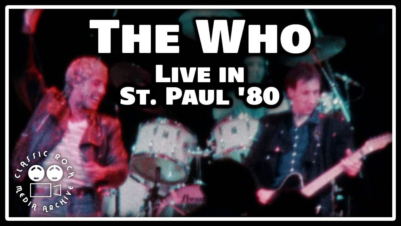 The Who - Live in St. Paul, MN (April 30th, 1980) - Super 8 Film