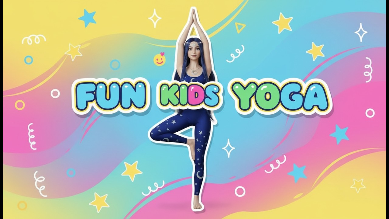 Morning Yoga for Kids 🧘‍♂️ | Easy Kids Yoga Flow
