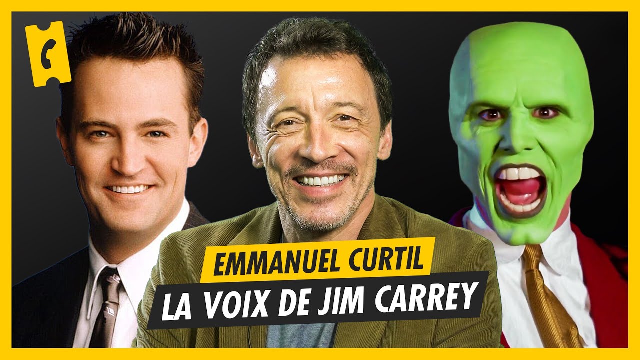 La voix de Jim Carrey, Chandler et Simba (adulte), c'est lui ! - Emmanuel Curtil