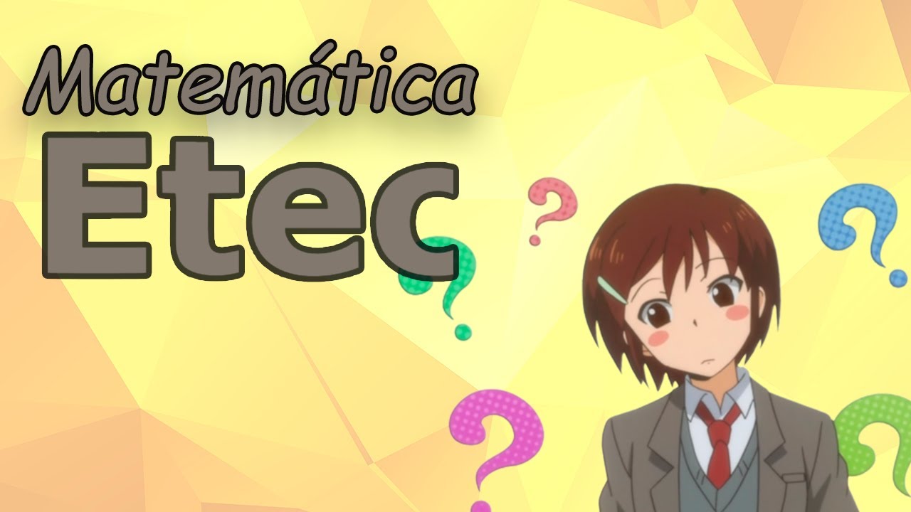 ETEC | Questão de Matemática