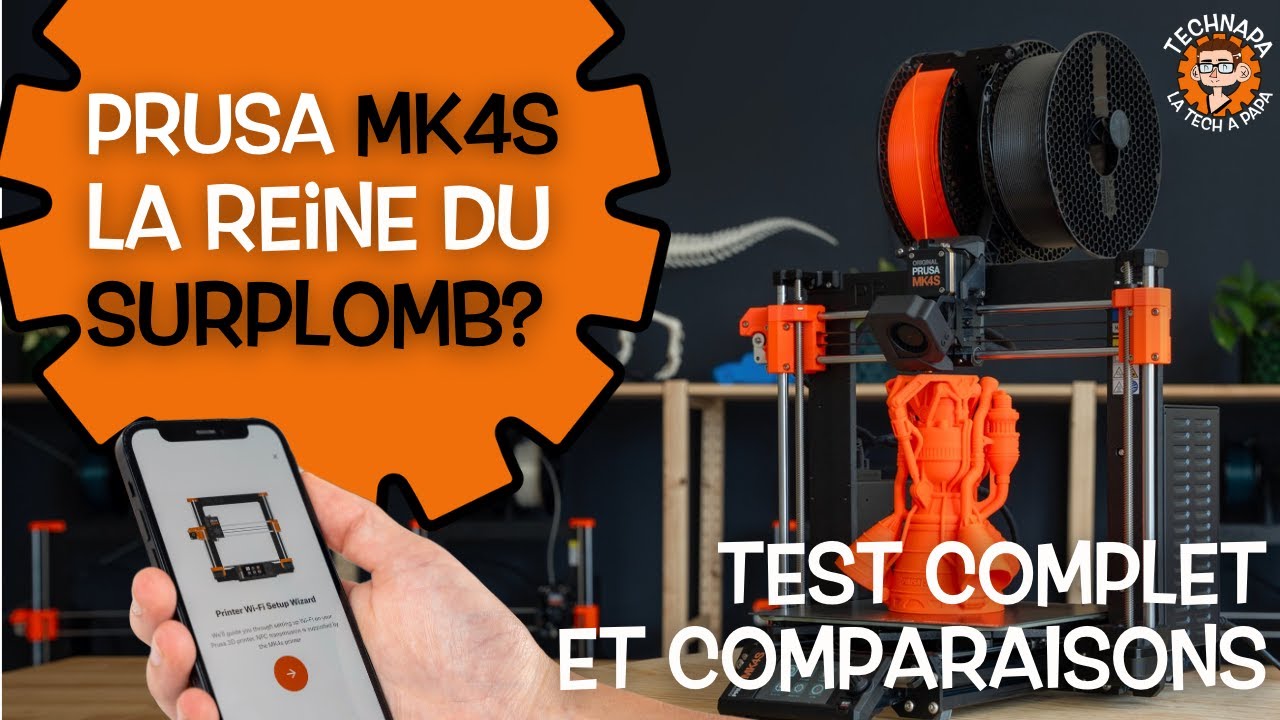 Je vous fais d&eacute;couvrir la PRUSA MK4S - qu'apporte-t-elle de nouveau?