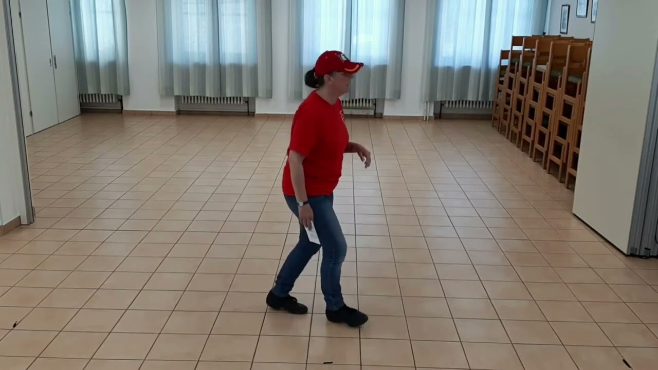 The Flute Lernvideo Teach & Dance Line Dance Biene Teil 1