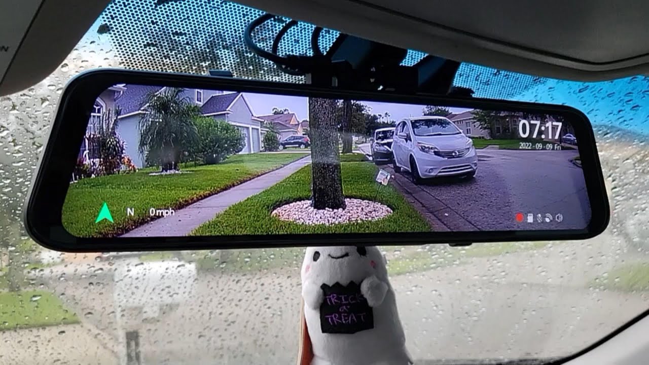Wolfbox 4k Mirror Dash & Backup camera Unboxing Install and Features