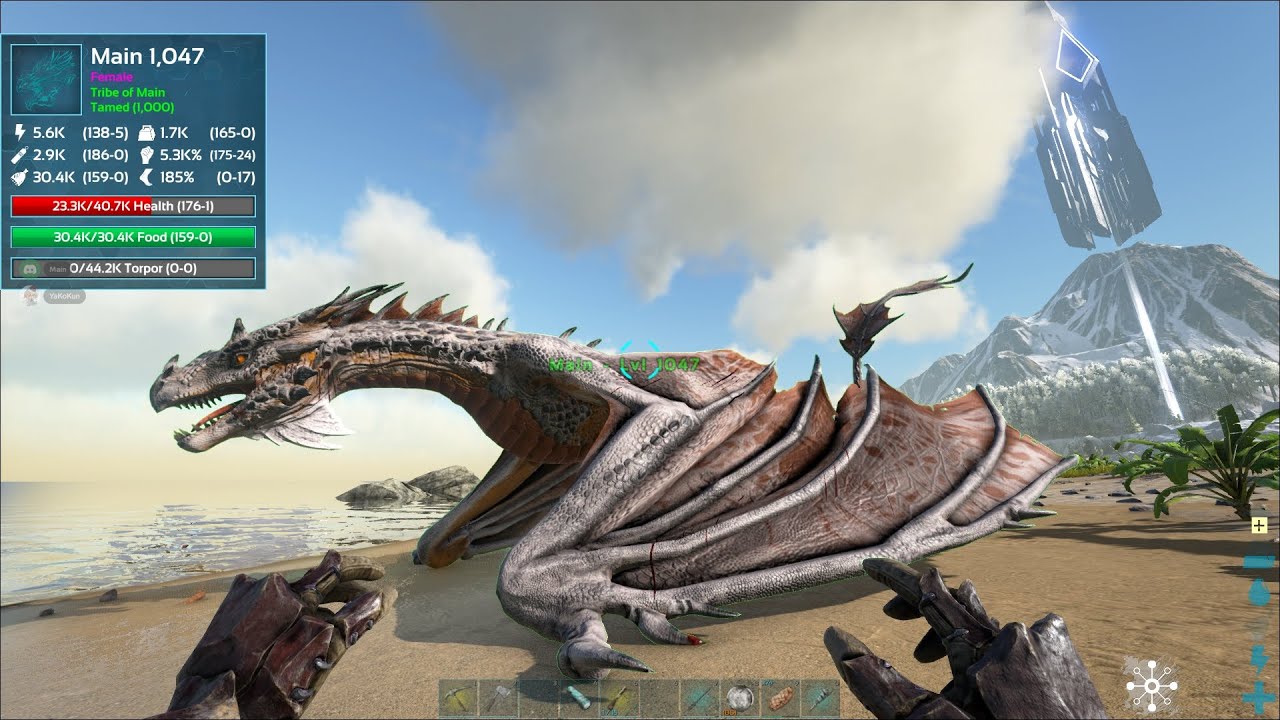 ARK The Island Online Hack Xâm Nhập Server Cưỡi Rồng Tập Kích Chúng Ta Và Cái Kết Nhục Nhã 