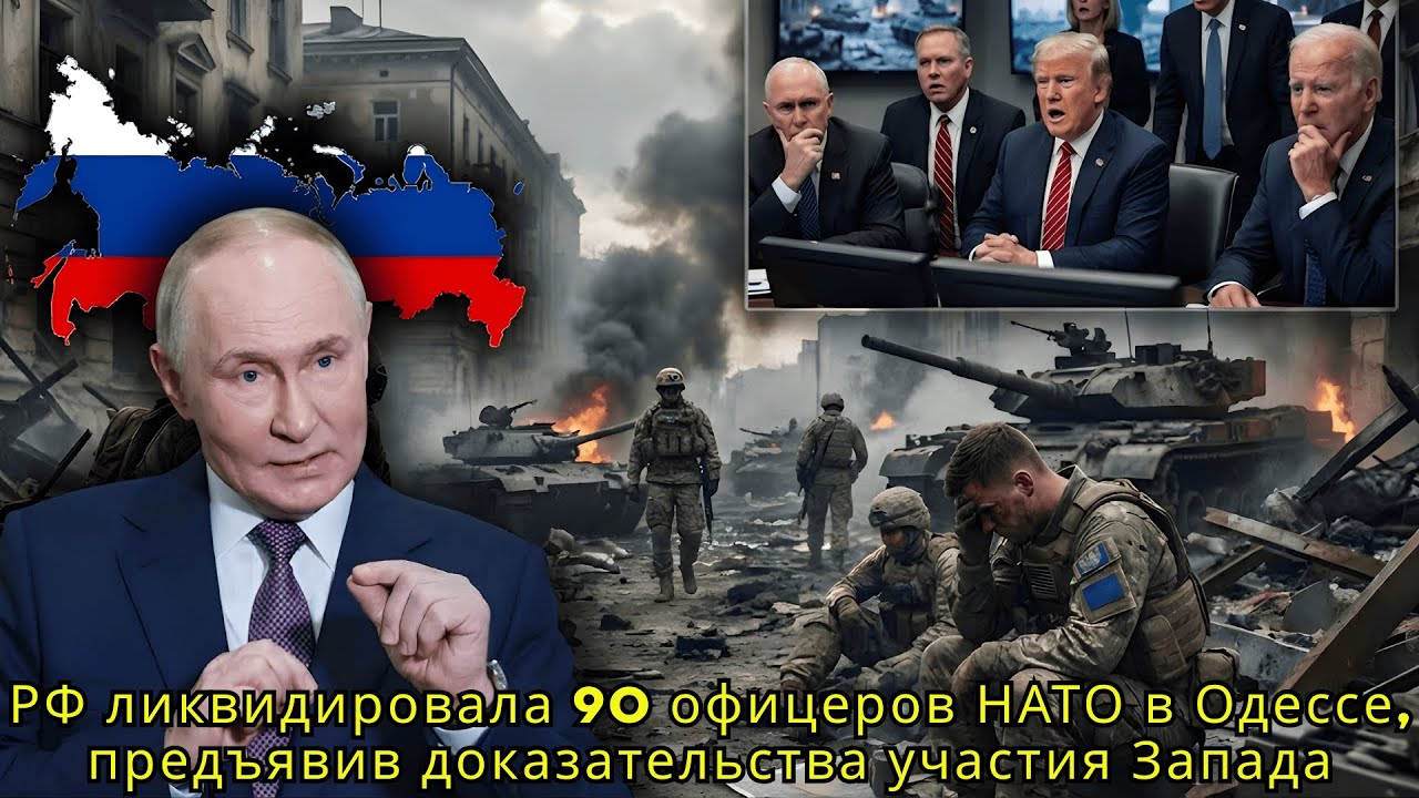 РФ ликвидировала 90 офицеров НАТО в Одессе, предъявив доказательства участия Запада | Военный Обзор