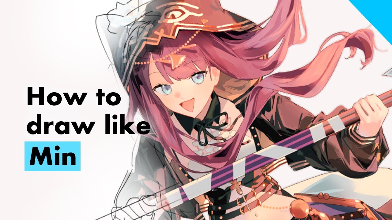 Studying Min saved this painting / Arknights Art Style Analysis
