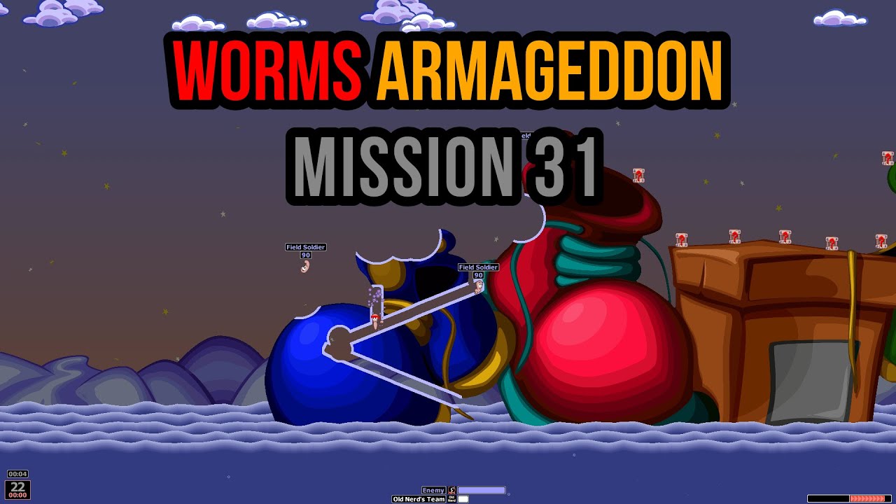 Worms Armageddon | Mission 31 - Good two-shoes.