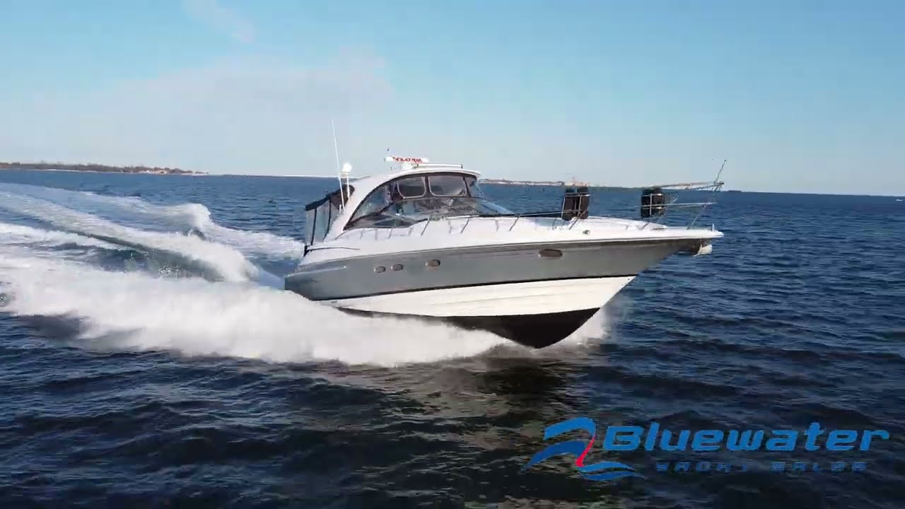Check out this awesome Regal 4260 available with Bluewater Yacht Sales!