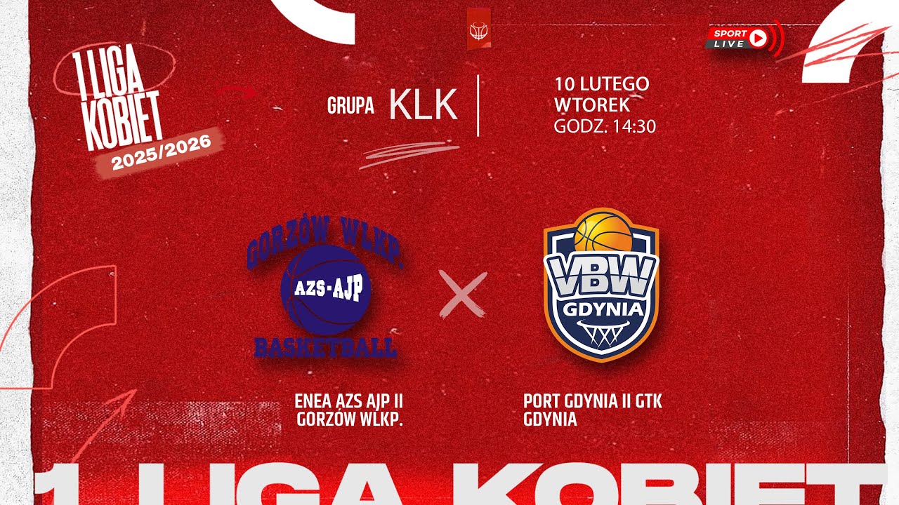 Enea AZS AJP II Gorzów Wlkp. - Port Gdynia II GTK Gdynia (KLK)