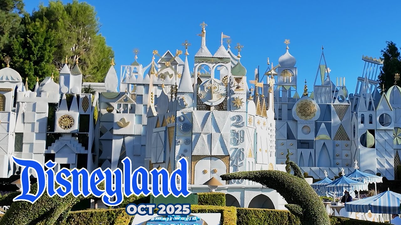 It’s a Small World – Disneyland Full Ride POV 4K60 (October 2025)