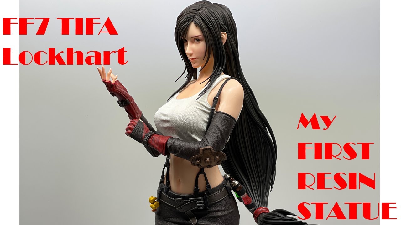 Final Fantasy VII Tifa Resin Statue by Mayflies Studio Limited Edition 468 Unboxing