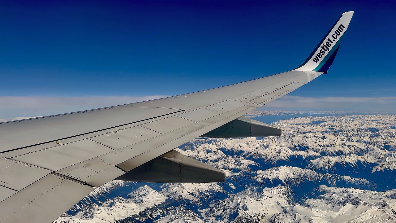 [4K] – Full Flight – WestJet – Boeing 737-8CT – YLW-YEG – C-GJLS – WS190 – IFS 889