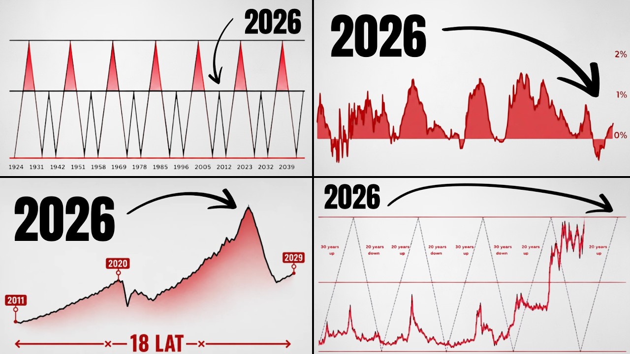 KRACH 2026? WSZYSTKIE te cykle rynkowe wskazują tę samą datę