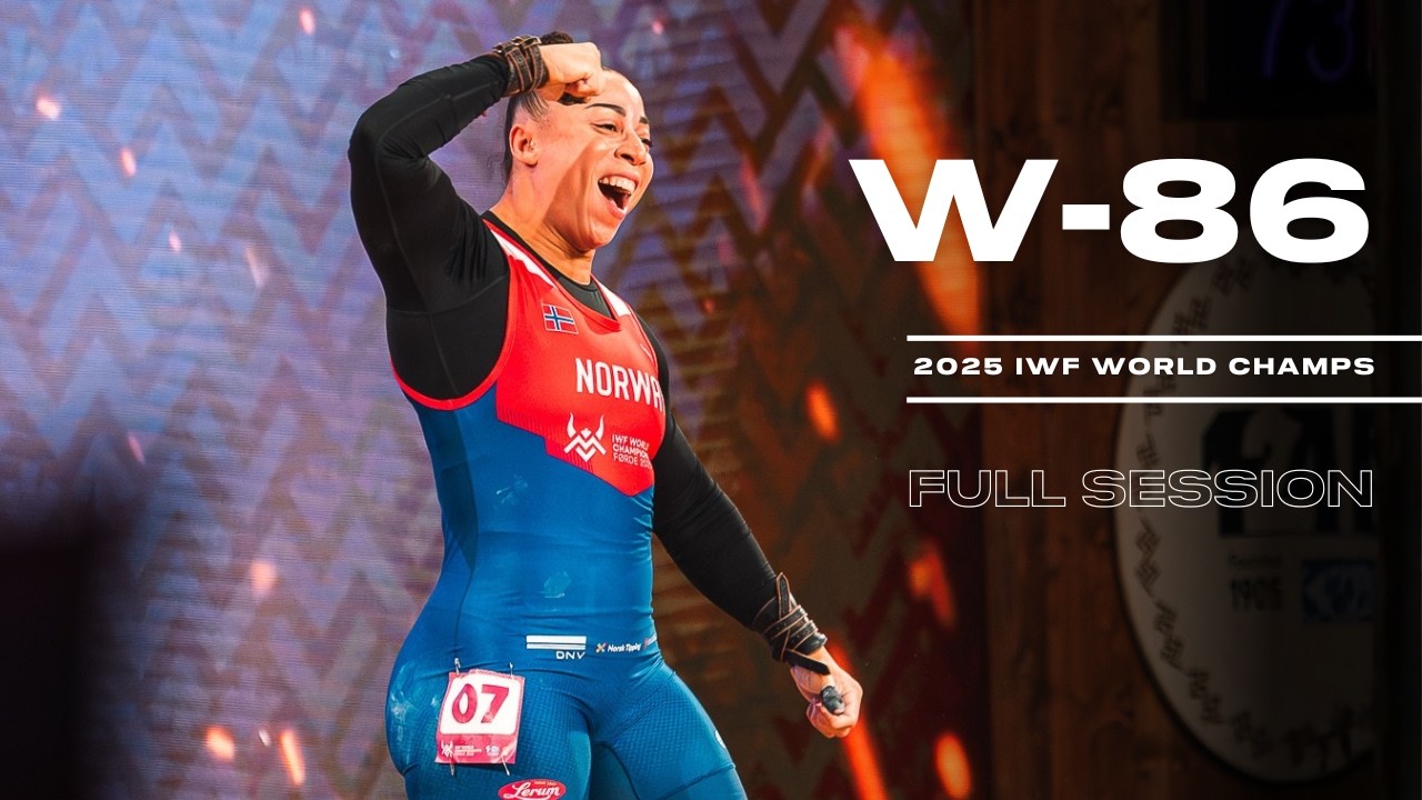 Women's -86kg 2025 World Weightlifting Championships | Full Session