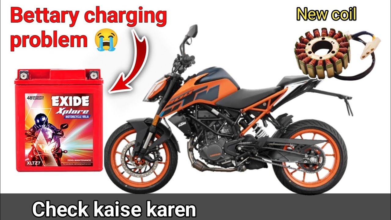 KTM Duke | Bettary charging problem 😭 बेटरी चार्जिंग समस्या कैसे चेक करें ✅#ktmrc200 #problem
