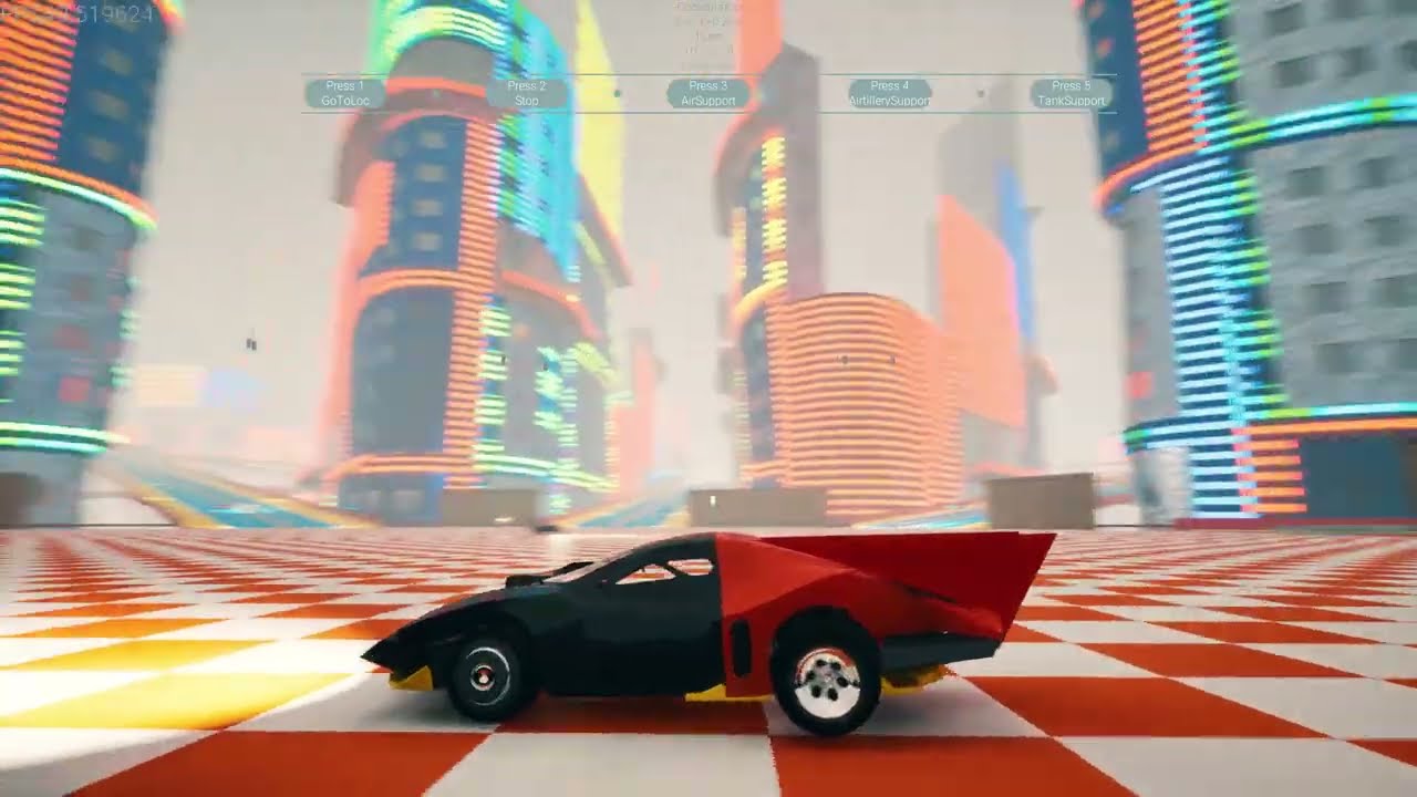 Unreal Engine 5 City generator-with traffic and pedestrians