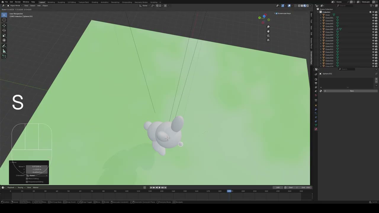 Blender For Fun Day4 Bunny