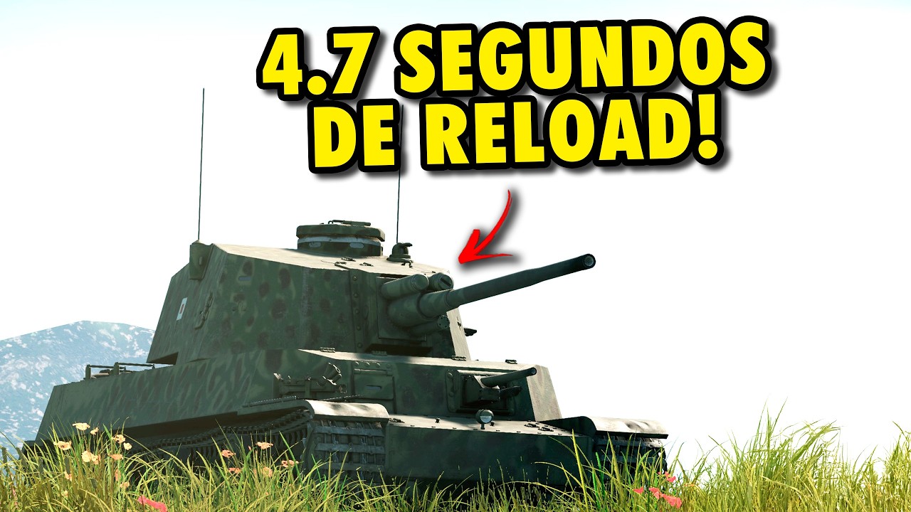 ESSE TANQUE JAPONES RECARREGA MAIS RAPIDO QUE TODOS ADVERSARIOS!!