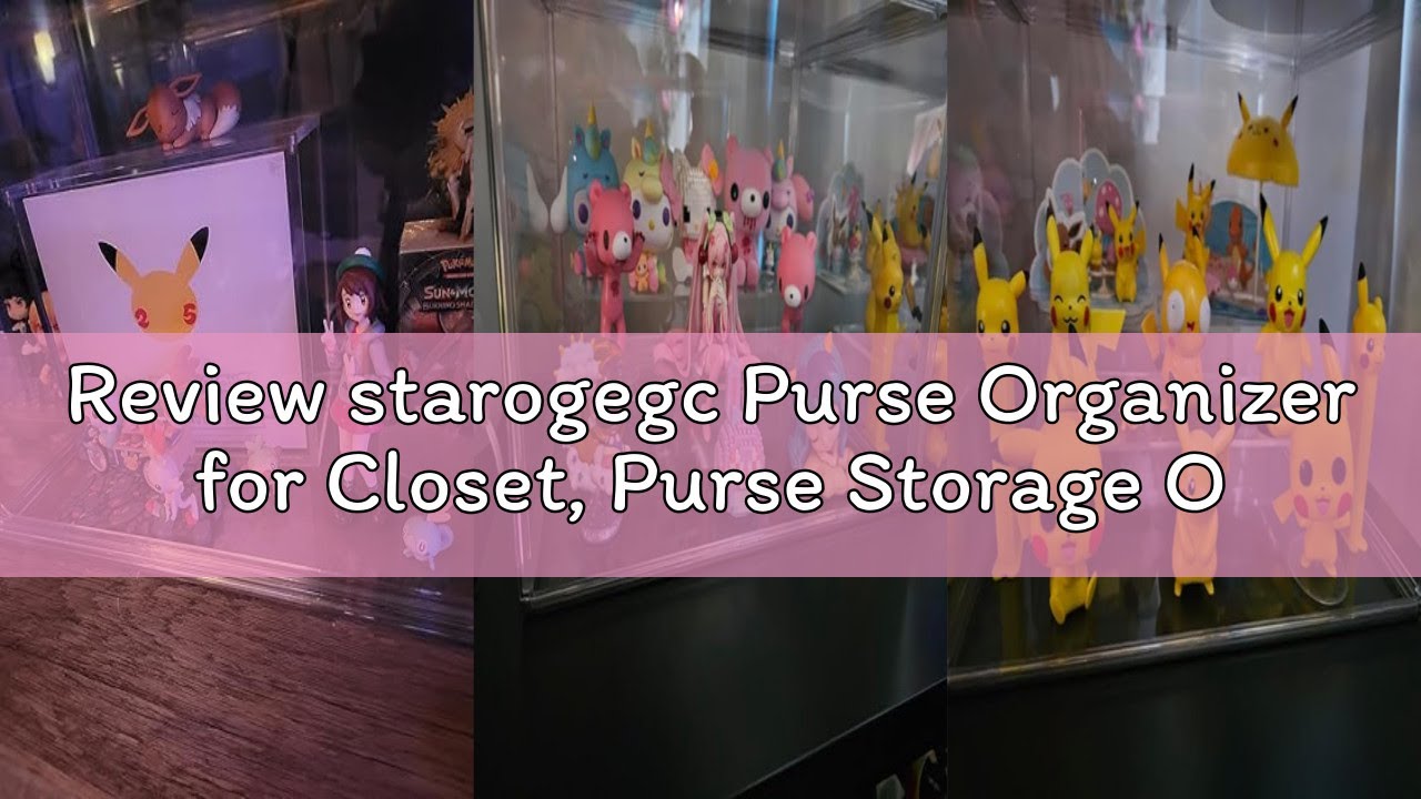Review starogegc Purse Organizer for Closet, Purse Storage Organizer for Handbag Organizer, Clear Ac