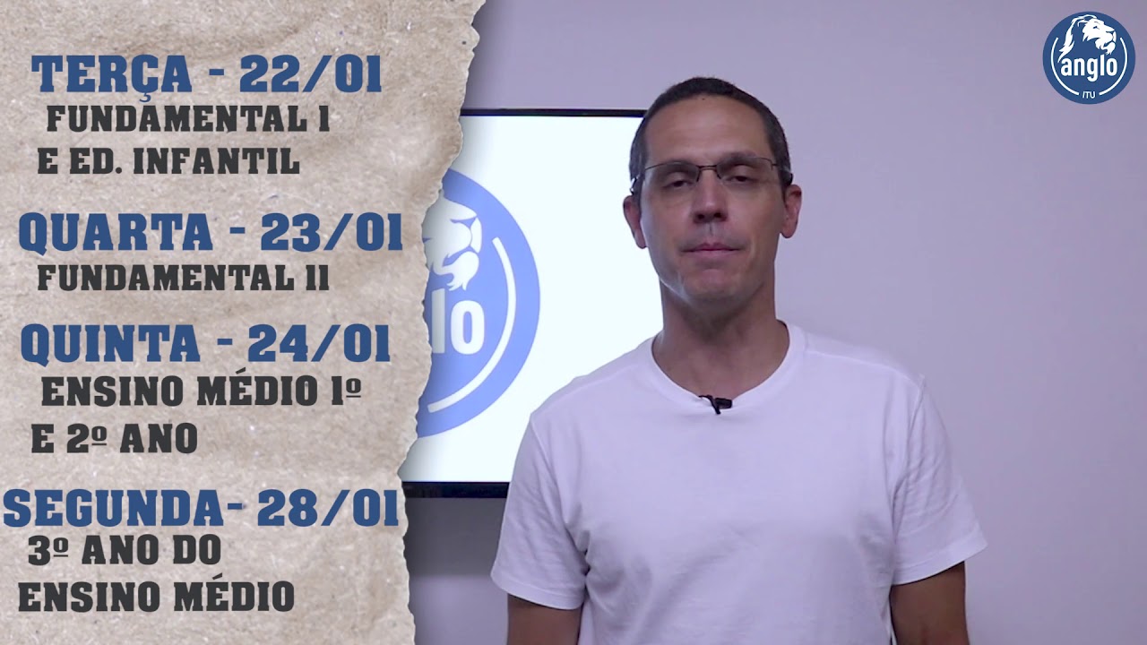 VOLTA &Agrave;S AULAS 2019