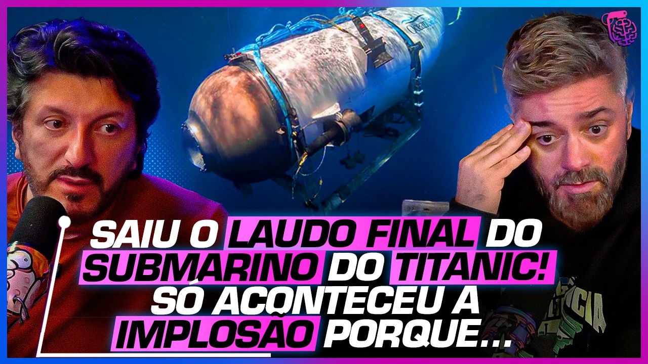 UM SHOW DE IMPRUDÊNCIA e o RESULTADO do SUBMARINO que TENTOU VISITAR o TITANIC - LITO SOUSA E JORGE