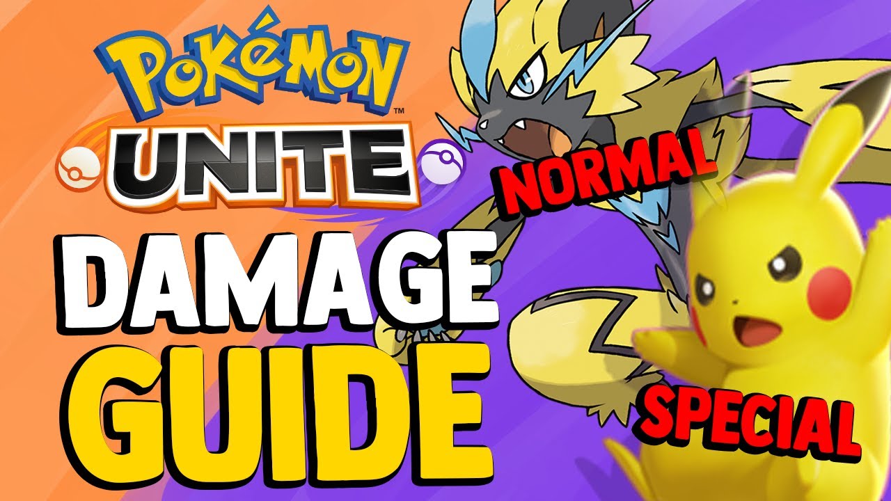 POKEMON UNITE How Special Attack & Attack ACTUALLY Work on ALL Pokemon! | Damage Guide