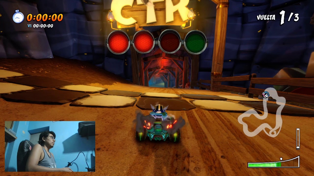 Guía para vencer a los desarrolladores #13 - Minas Dragon - CTR Nitro Fueled | Nintendo Switch
