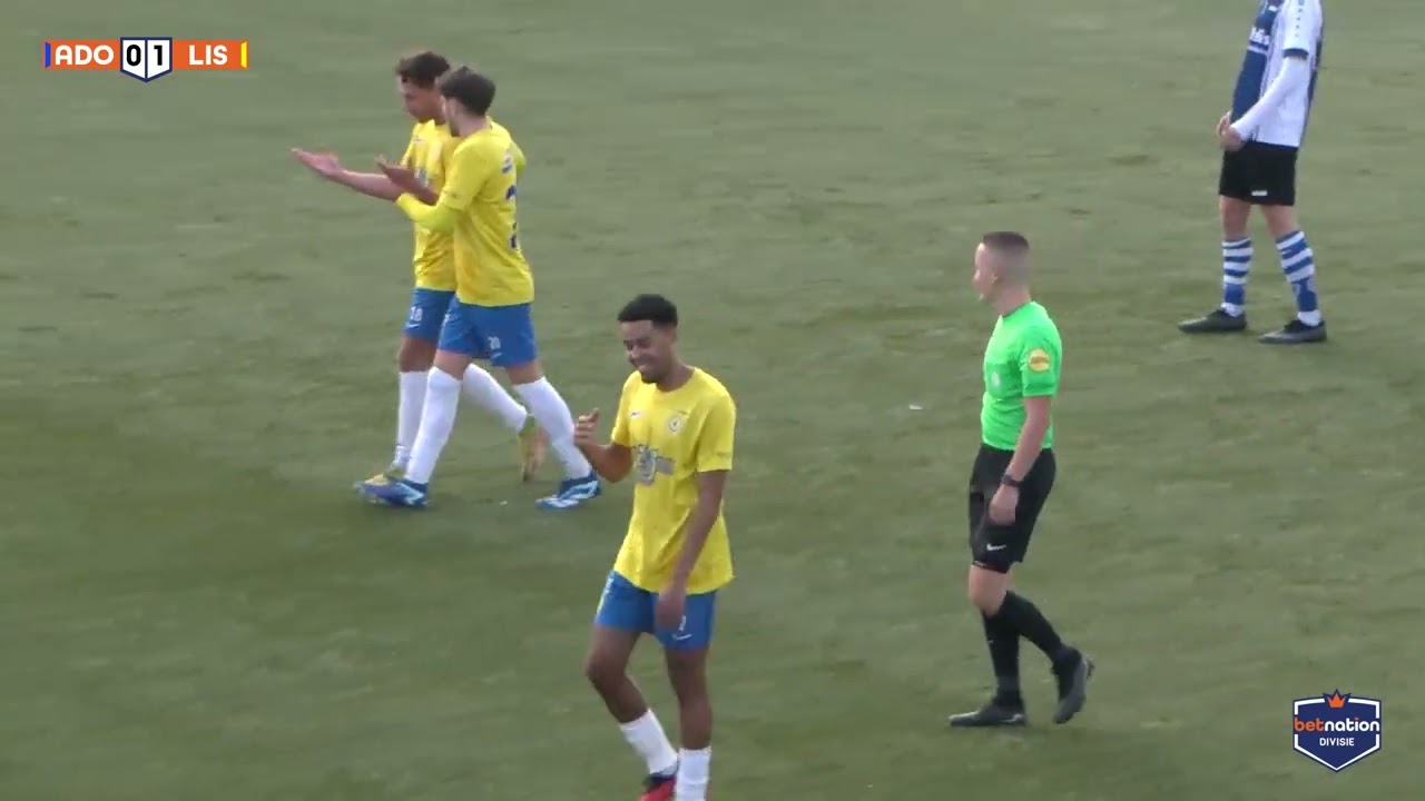 Samenvatting van de wedstrijd ADO'20 - FC Lisse 1-2