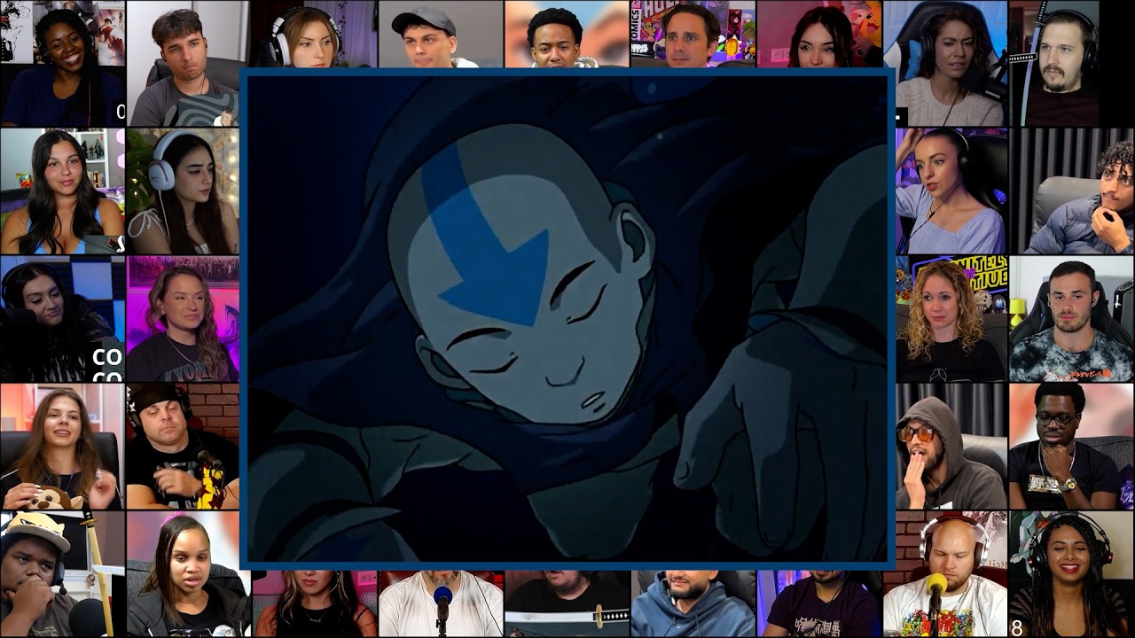 Aang shows His Power | Reaction Mashup