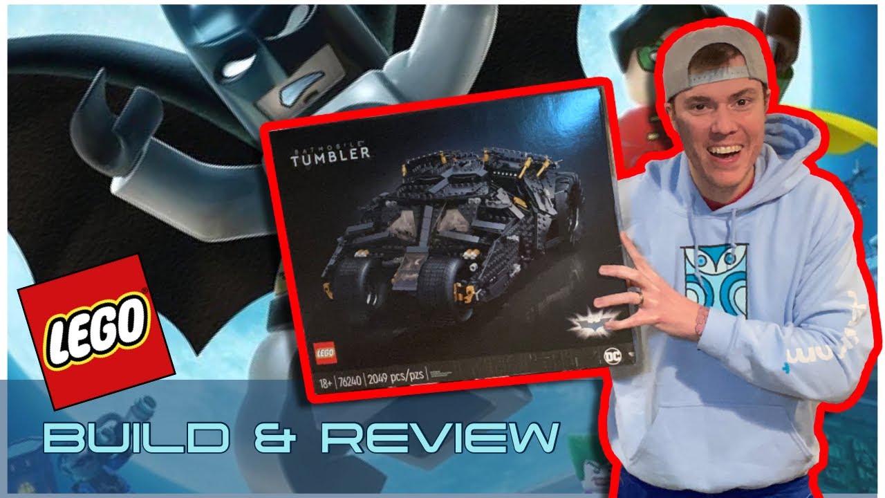 LEGO Build & Review - Batman: The Dark Knight Trilogy Tumbler - Set 76240