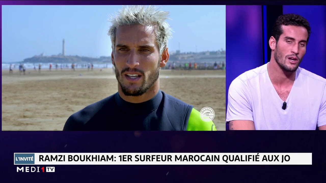 Invité: Ramzi Boukhiam .. 1er surfeur Marocain qualifié aux JO 2020