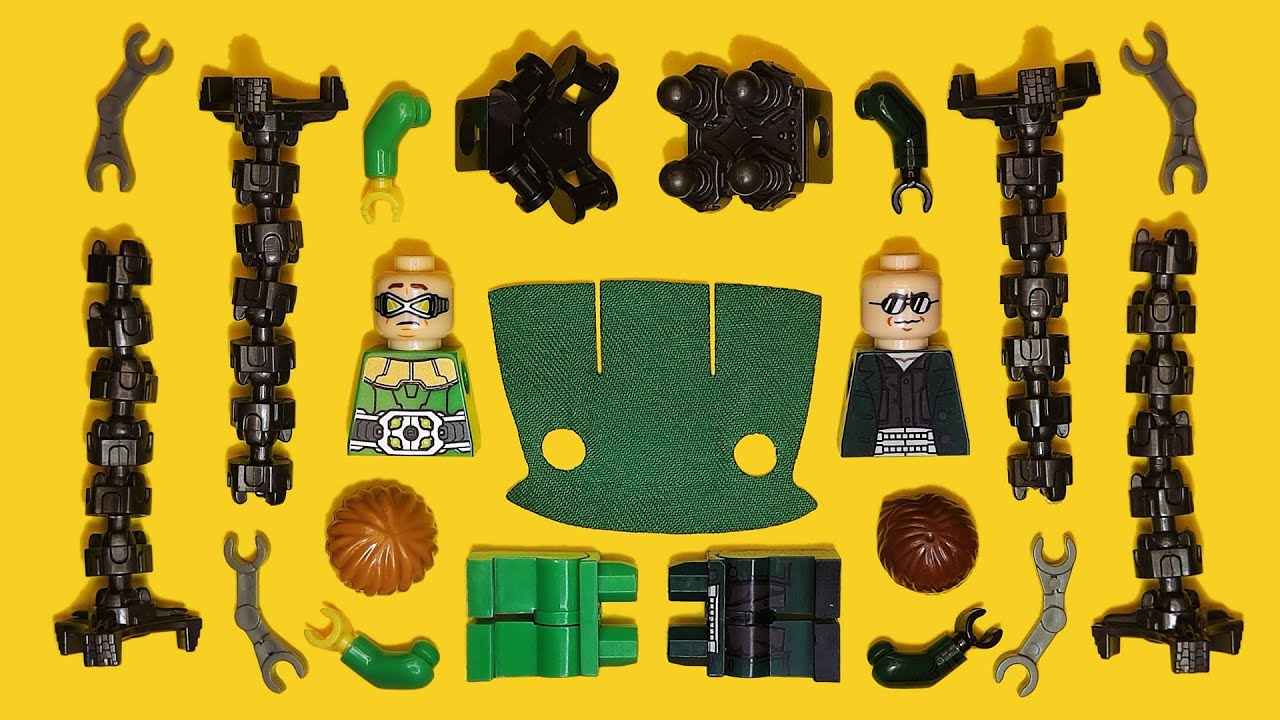 LEGO Doctor Octopus (Spider-Man): Tv & Comics VS. Movie | Unofficial Minifigure | Marvel
