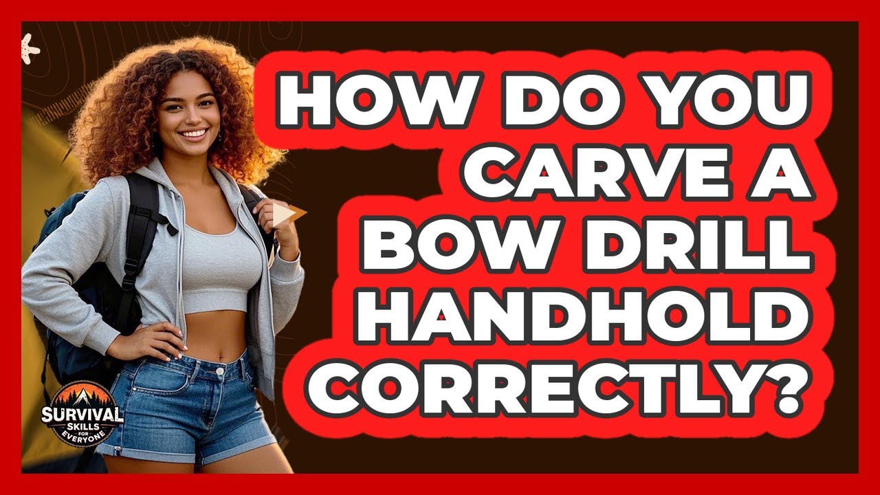 How Do You Carve a Bow Drill Handhold Correctly?
