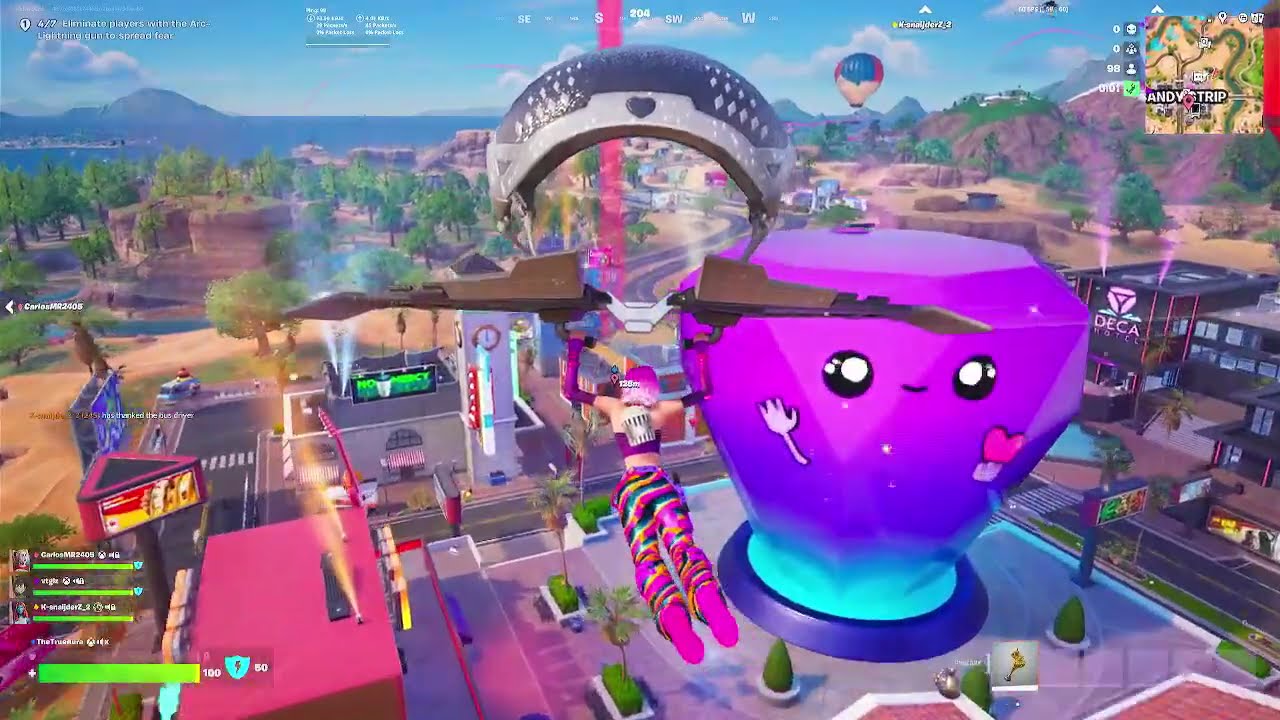 Fortnite Grinding Before New Season USE CODE: TheTrueAura