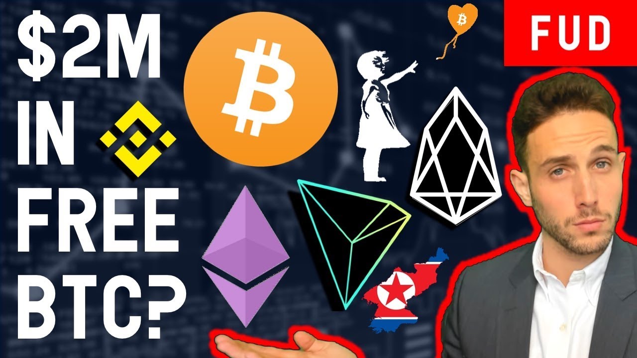 $2M BITCOIN PUZZLE? $30M PROPERTY ON ETHEREUM? TRON BINANCE BANKSY AIRSWAP CRYPTO NEWS