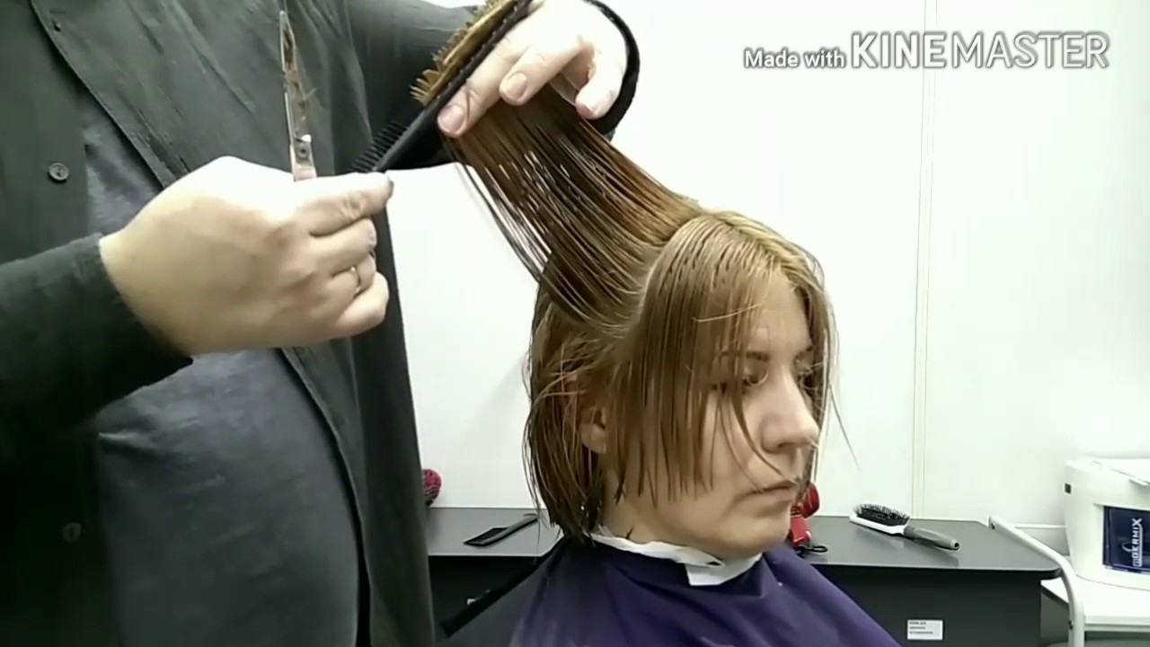 Видеоурок 1. Женская стрижка для жестких волос.