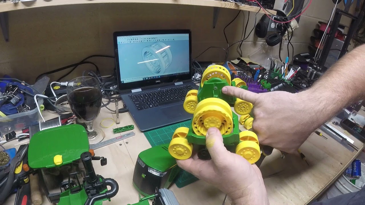 RC Conversion - Bruder John Deere 9620RX Part1