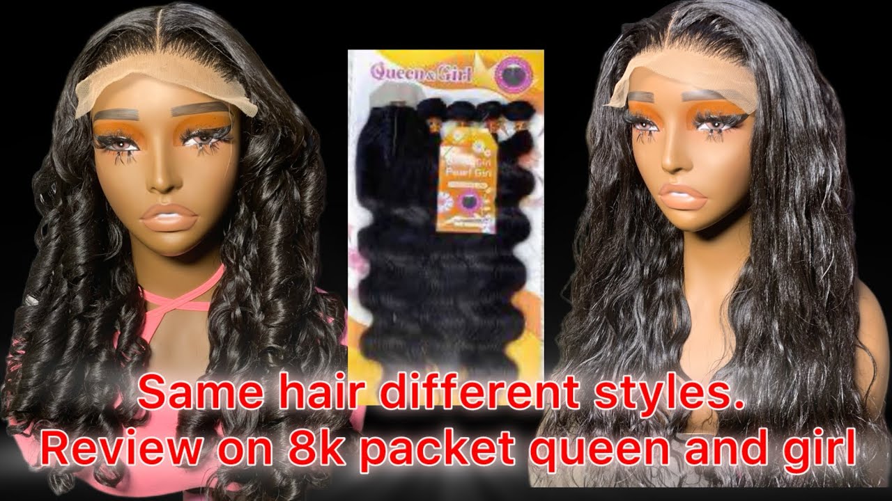 Honest review on queen and girl packet hair of 8k