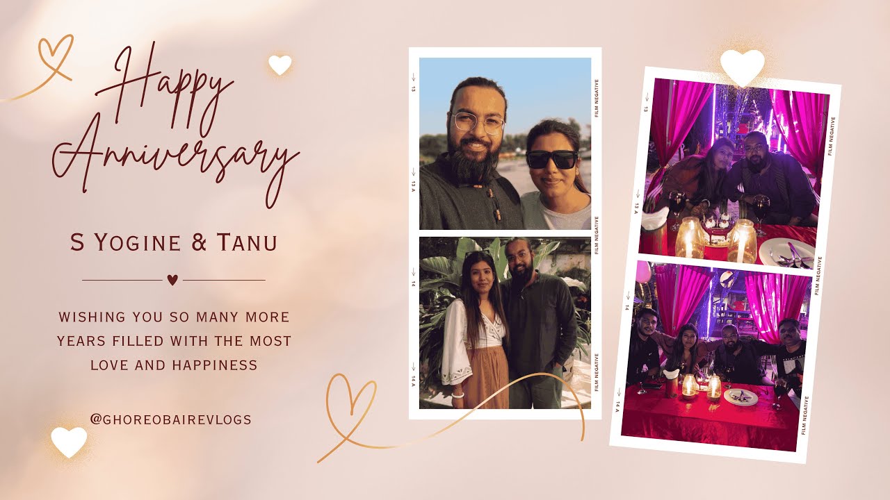Our 1st Anniversary Celebration in Goa  😍🍷🍷🎉🎉 #viral #vlog #familyvlog #banglavlog