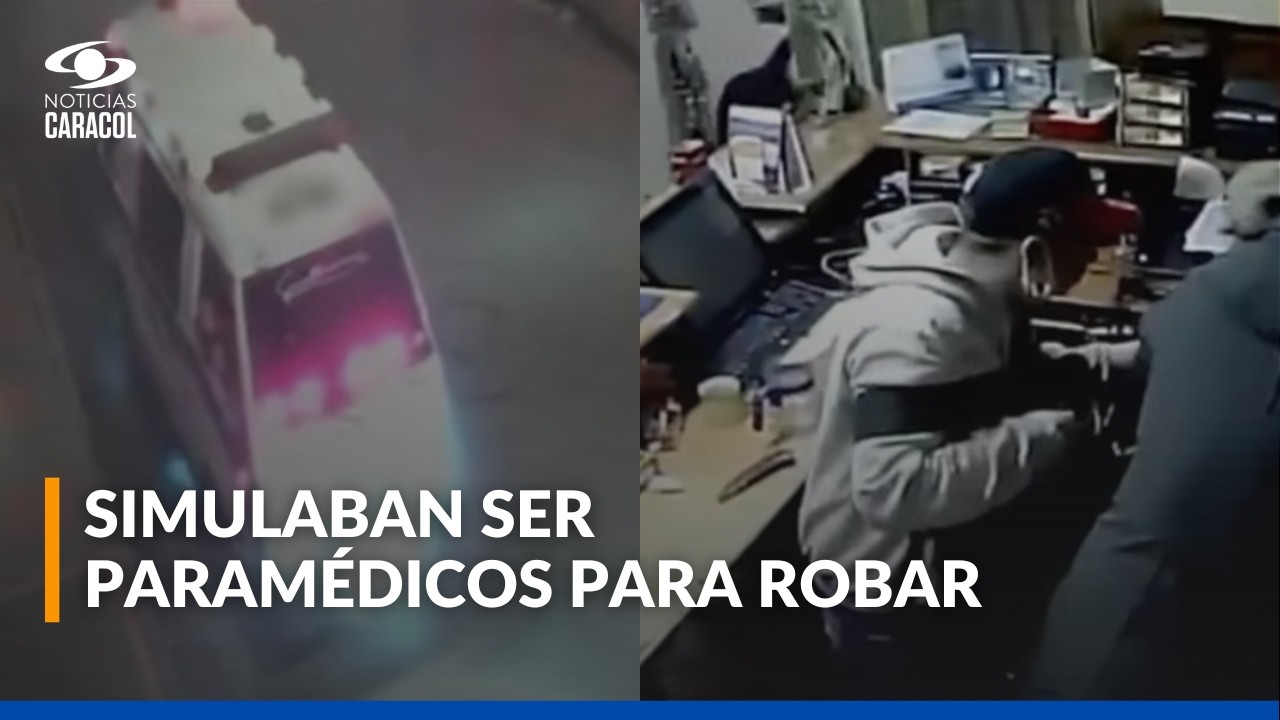 La ambulancia de los ladrones: así operaba banda que simulaba ser equipo médico para robar casas
