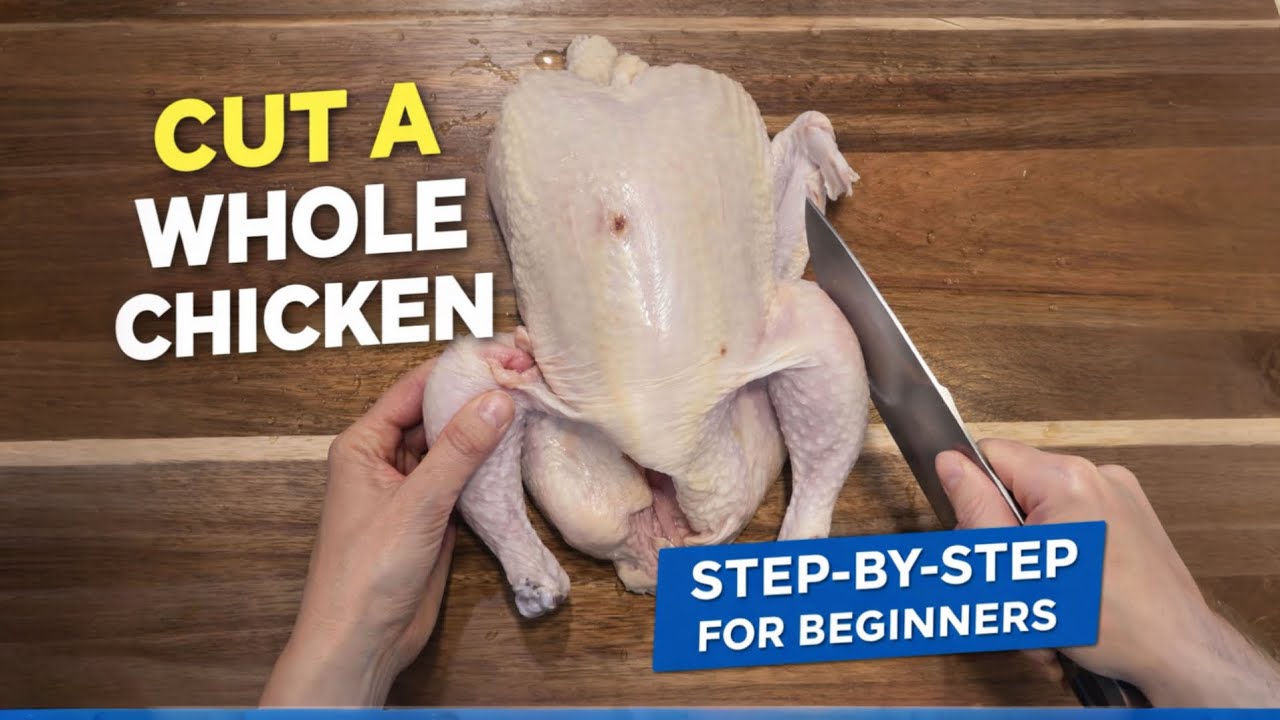 Real Life Cooking: Breaking Down a Whole Chicken at Home
