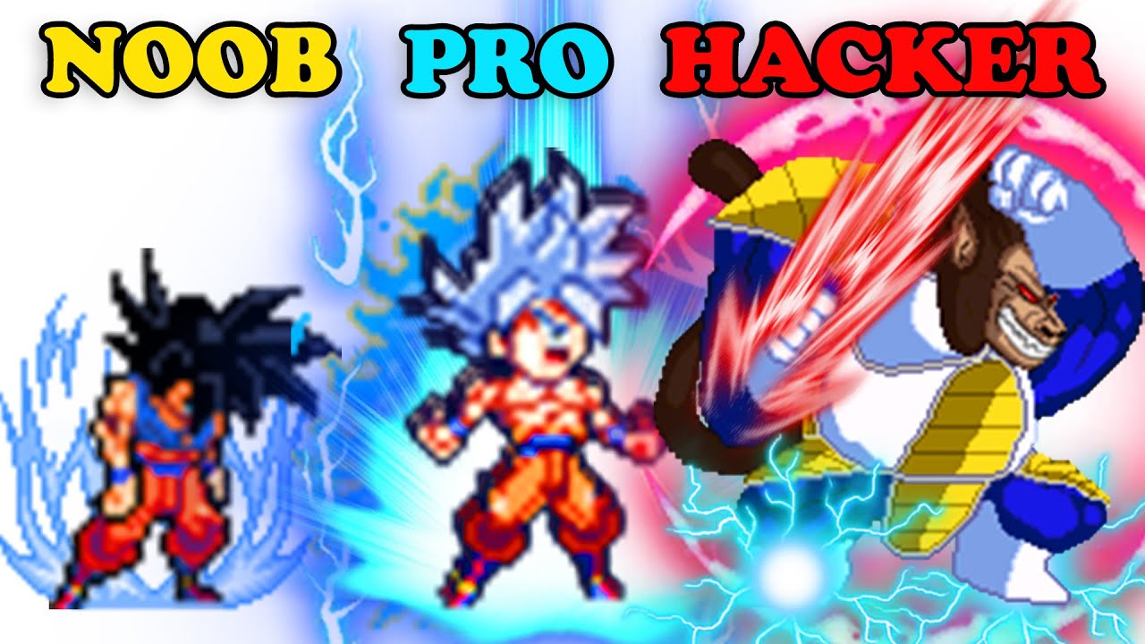 NOOB vs PRO vs HACKER | Power Warrriors Mod | Amimugen2048