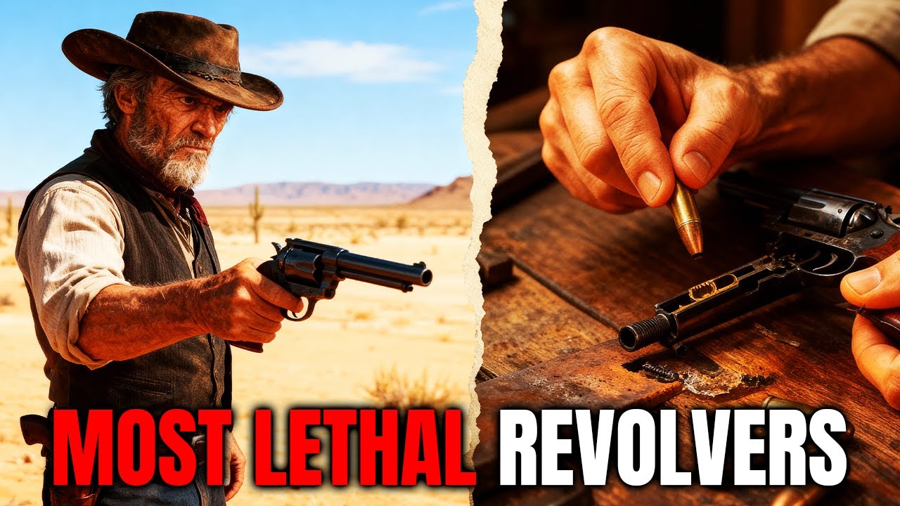 15 Most LETHAL Revolvers of the Wild West