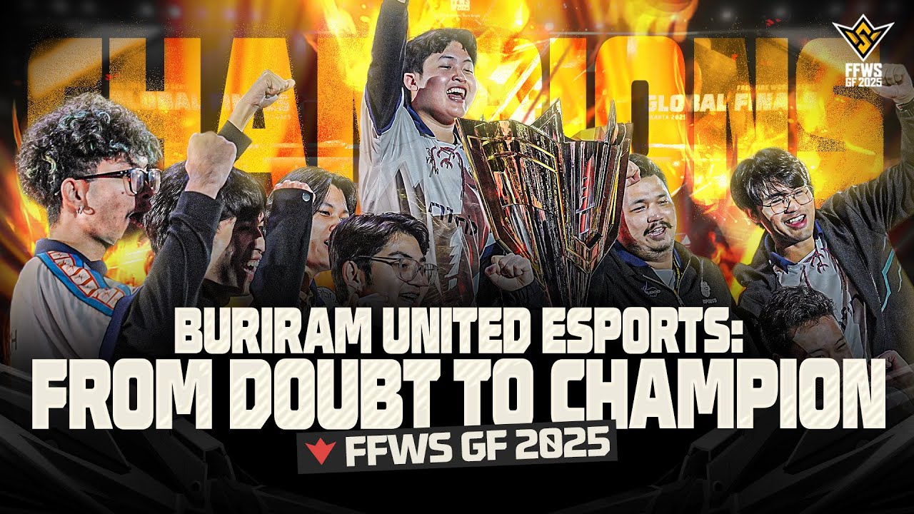 Buriram United Esports: From DOUBT to CHAMPION | FFWS Global Finals 2025