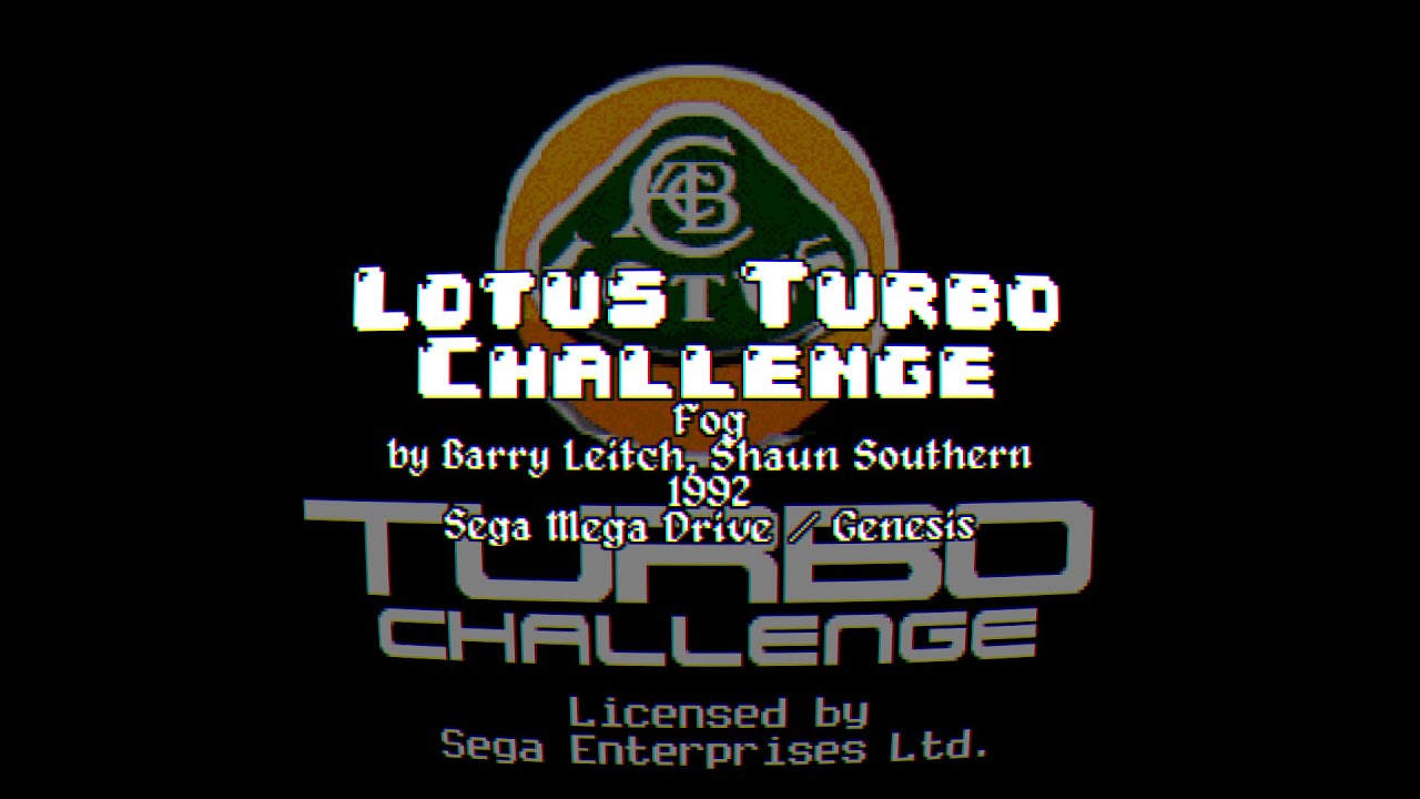 Fog - Lotus Turbo Challenge