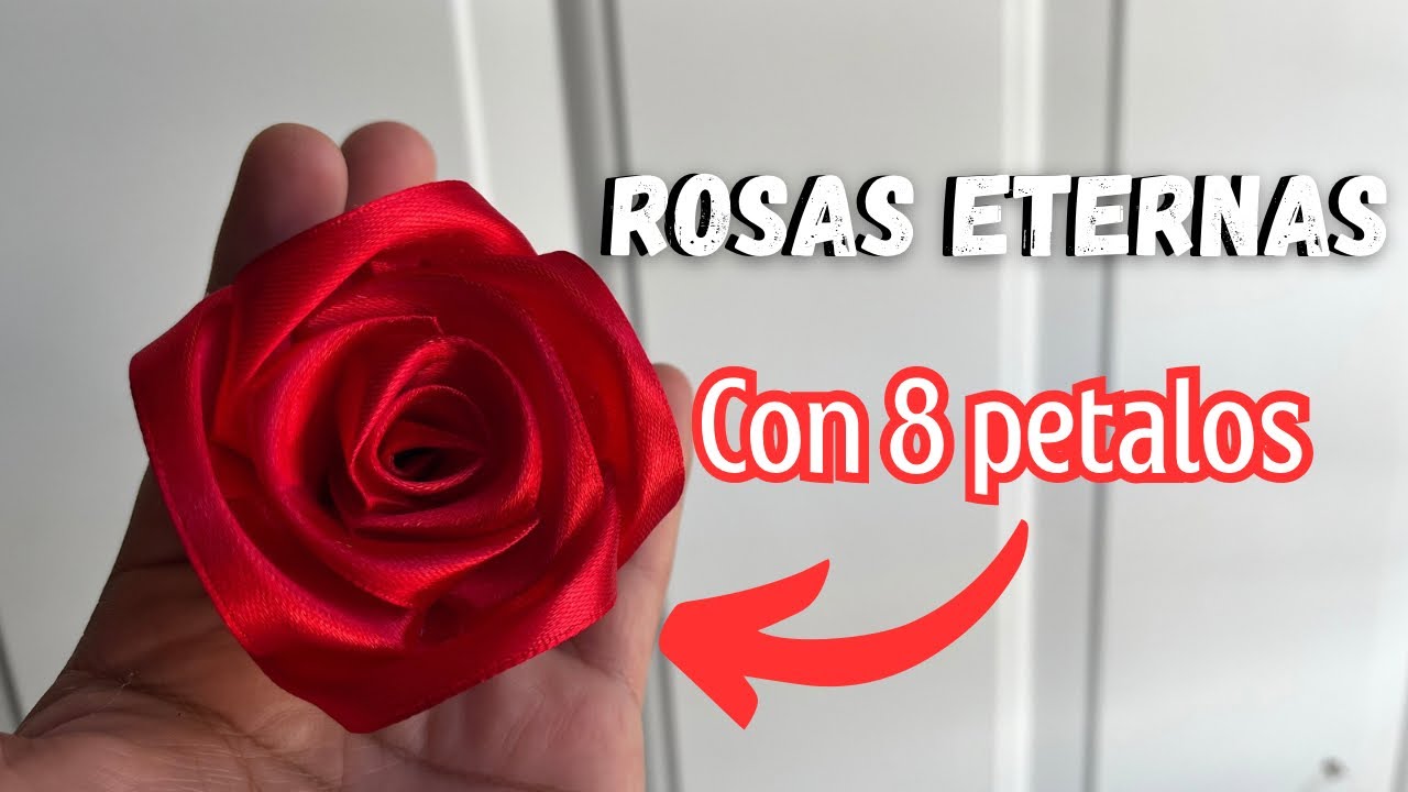 Rosas eternas con 8 petalos | ACTUALIZADO 