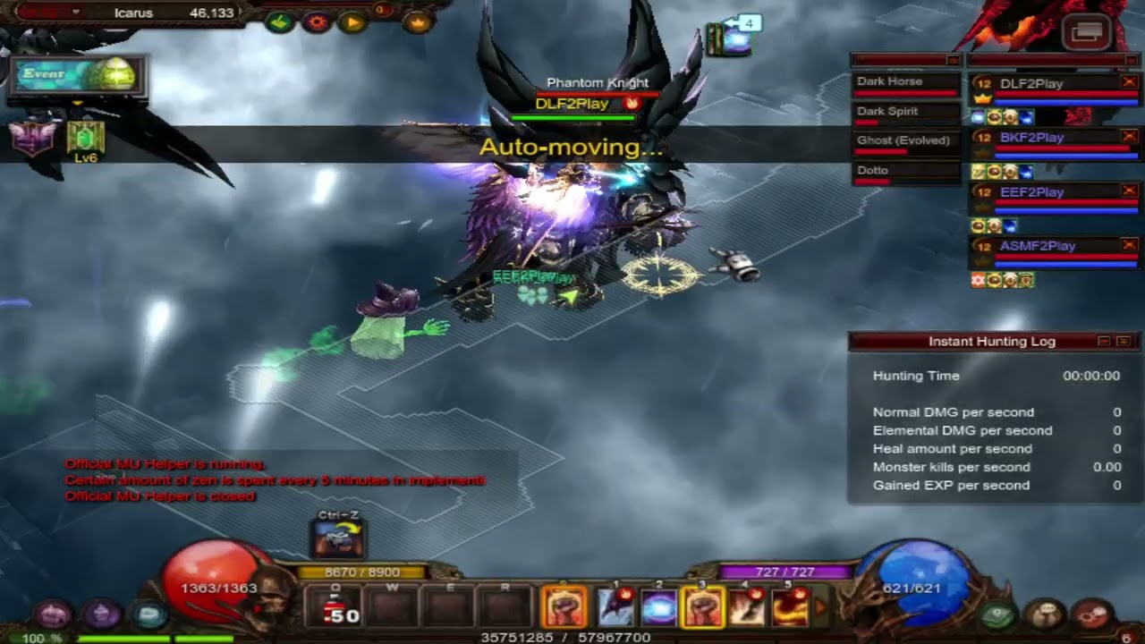 6ta PARTE TUTORIAL jugar PARTY SUPORTS Mision 380 mu online TIPS
