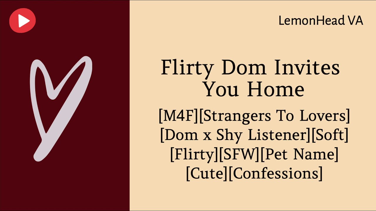 Flirty Dom Invites You Home [M4F ASMR Roleplay] [Strangers to Lovers] [Dom x Shy Listener]